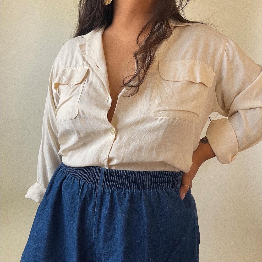 Silk Blouse (SOLD)